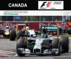 Nico Rosberg - Mercedes - Kanada 2014 Grand Prix 2º sınıflandırılmış